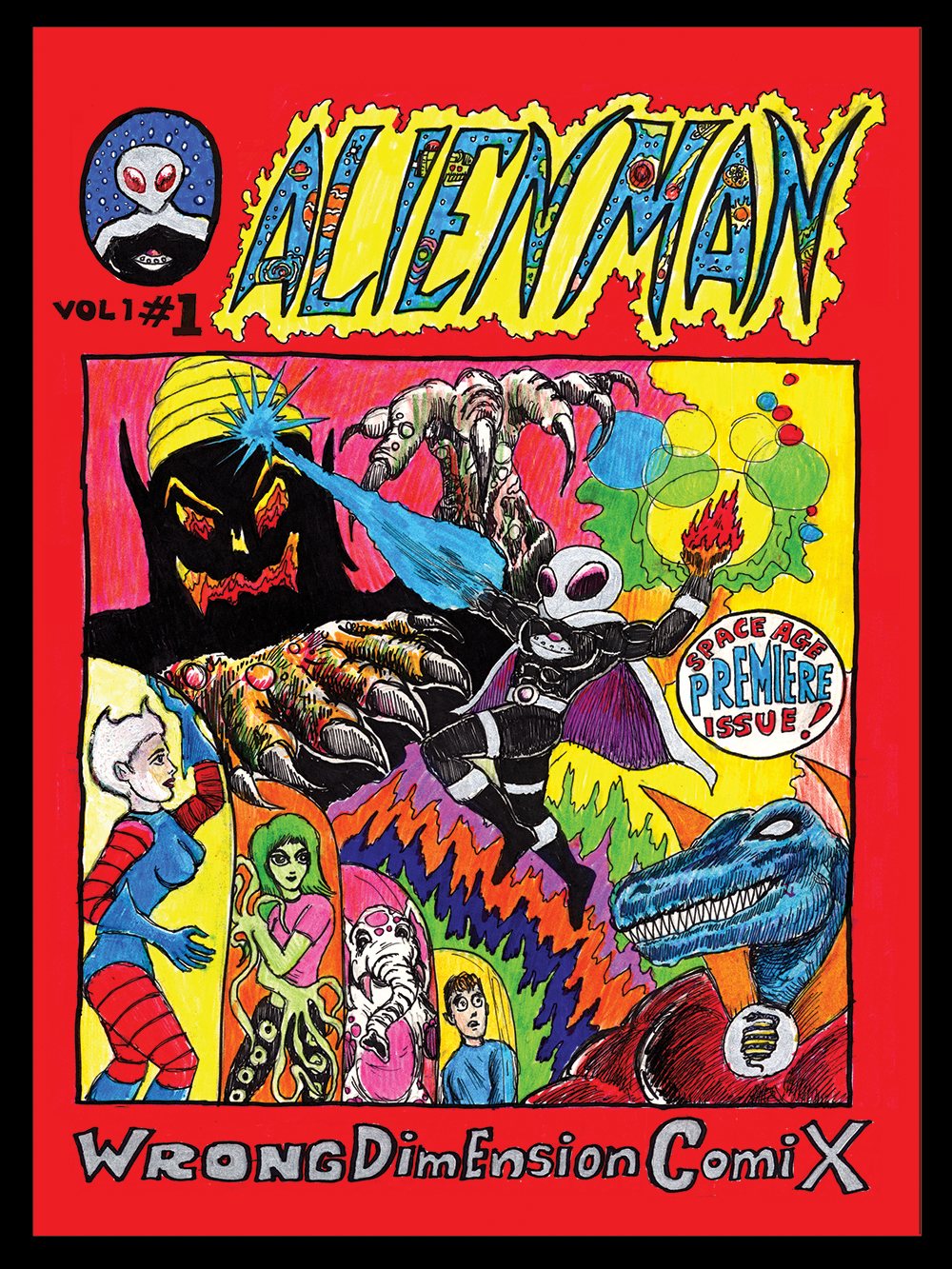 Alien Man Comic