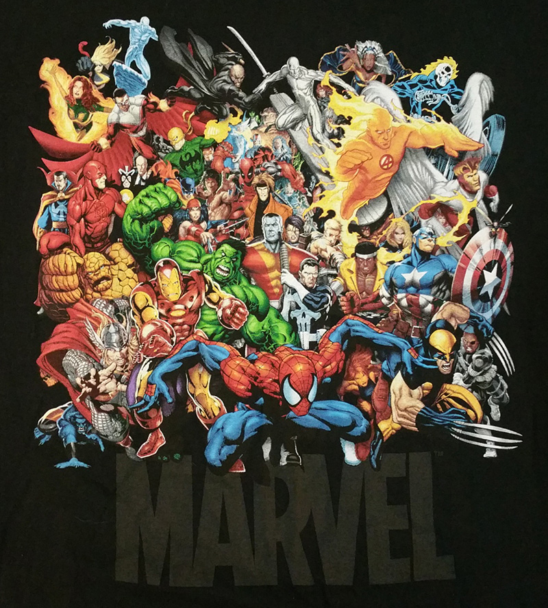 Marvel Group Shirt Disney Store