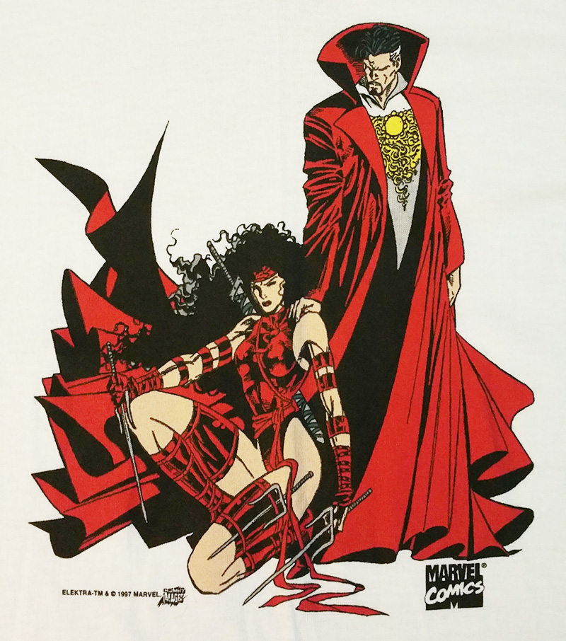 Elektra and Dr. Strange shirt