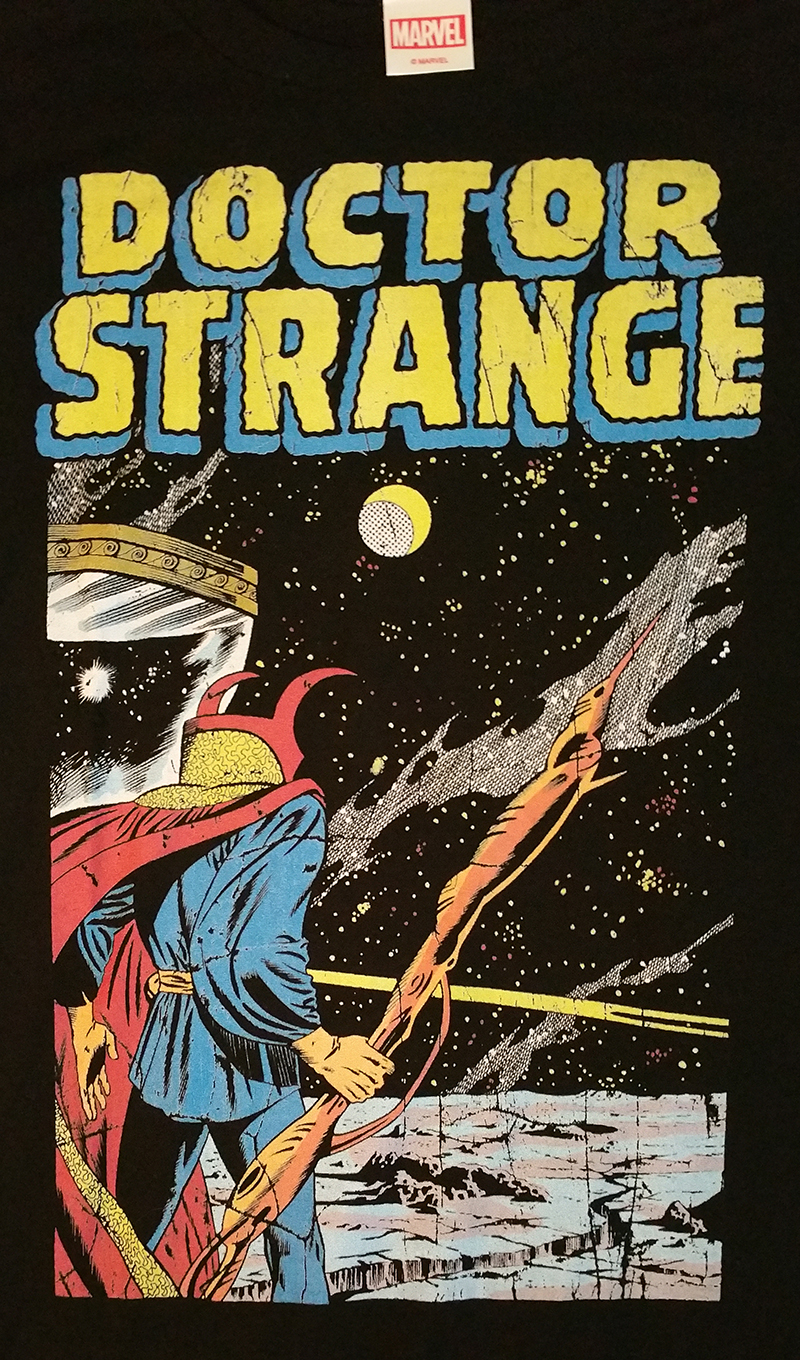 Strange Tales #162 splash page shirt