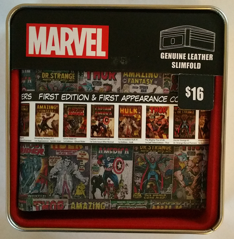 WalMart Marvel First Edition and First Appearances Wallet
