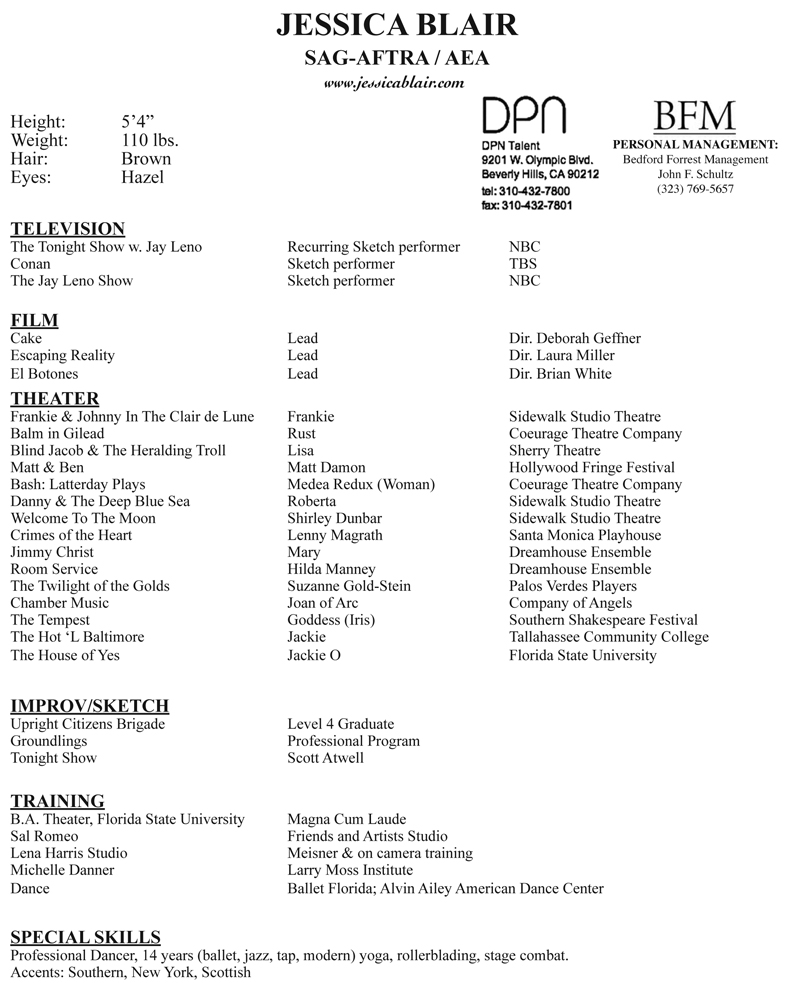 resume