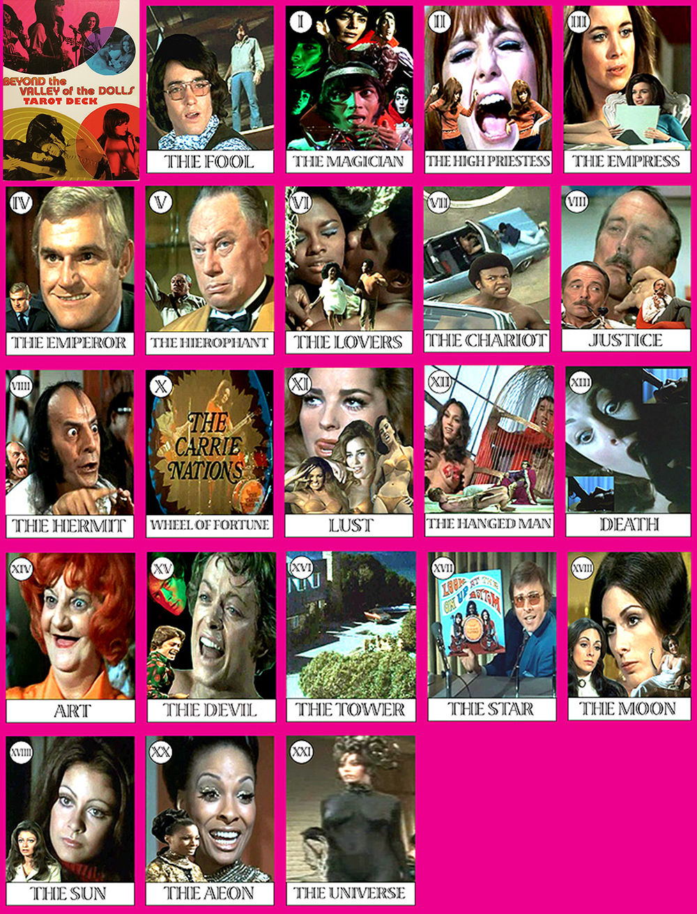 Beyond The Valley Of The Dolls Tarot Deck
